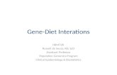 Gene-Diet  Interations