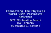 Connecting the Physical World with Pervasive Networks