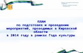 Информация по сети учреждений сферы культуры Кировской области