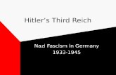 Hitler’s Third Reich