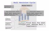 Roll Revision Cycle