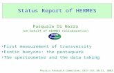 Status Report of HERMES