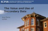 The Value and Use of Secondary Data