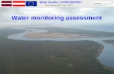 Water monitoring assessment