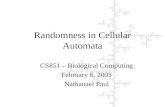 CS851 – Biological Computing February 6, 2003 Nathanael Paul