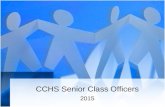 CCHS Senior Class Officers