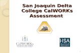 San Joaquin Delta College CalWORKs Assessment