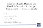 Electronic Health Records and Health Information Exchange: Implications for Rural Hospitals