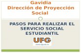 Universidad Francisco Gavidia Dirección de Proyección Social