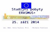 Studijní pobyty ERASMUS+