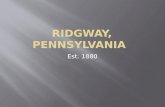 Ridgway, Pennsylvania