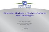 Financial Markets –  Update, Outlook and Challenges