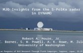MJO Insights from the  S-PolKa radar in  DYNAMO