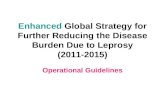 Enhanced  Global Strategy for Further Reducing the Disease Burden Due to Leprosy (2011-2015)