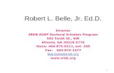 Robert L. Belle, Jr. Ed.D.