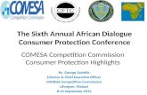 COMESA Competition Commission Consumer Protection  Highlights
