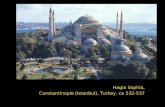 Hagia Sophia, Constantinople (Istanbul), Turkey, ca 532-537