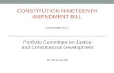 Constitution  Nineteenth Amendment Bill