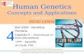 Biol 4355 - Genética Humana Capítulo 4 –  Herencia por un Gene (Mendeliana) UPR – Aguadilla