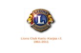 Lions Club Karis–Karjaa r.f. 1961-2011