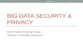 Big Data security & privacy