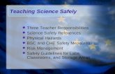 Teaching Science Safely