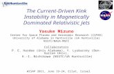 The Current-Driven Kink Instability in Magnetically Dominated Relativistic Jets