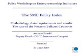 Policy Workshop on Entrepreneurship Indicators ____________________________________