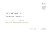 ECONOMICS ( NEW Master Profile)