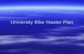 University Bike Master Plan