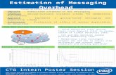 Estimation of Messaging Overhead  Distributed Detection and Inference (DDI)