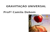 GRAVITAÇÃO UNIVERSAL Profª Camila Debom