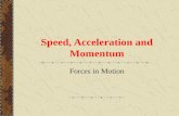 Speed, Acceleration and Momentum