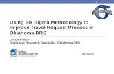 Using  Six Sigma Methodology to Improve  Travel Request Process  in Oklahoma DRS