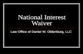National Interest Waiver