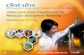 Urban Land-Cover Classification for Mesoscale Atmospheric Modeling