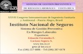 SISTEMA DE GESTION PREVENTIVA DE RIESGOS LABORALES -  COSTA RICA