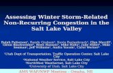Assessing Winter Storm-Related Non-Recurring Congestion in the Salt Lake Valley