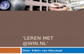 ‘Leren met @win.nl’