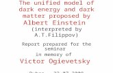 Report prepared for the seminar  in memory of   Victor Ogievetsky Dubna,  22.07.2008