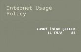 Internet  Usage Policy