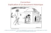 Correction  Explication d’un document Historique