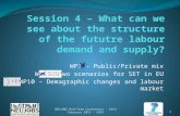 Session 4 –  What can we see  about the structure of the  fututre  labour  demand  and  supply ?