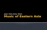 Music of Eastern Asia