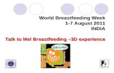 Optimal Infant Feeding practices includes