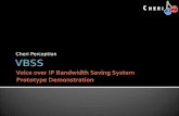 VBSS Voice over IP Bandwidth Saving System   Prototype Demonstration