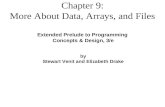 Chapter 9: More About Data, Arrays, and Files