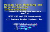 Design Cost Modeling and Data Collection Infrastructure