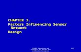 CHAPTER  3. Factors Influencing Sensor Network  Design