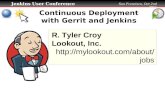 Continuous Deployment with Gerrit and Jenkins